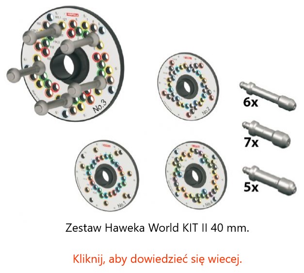 Zestaw Haweka World KIT II 40 mm